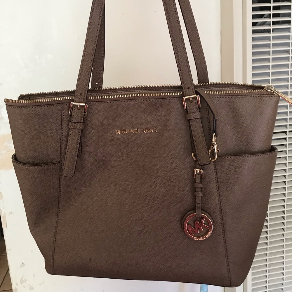 Michael Kors Tan Tote Bag